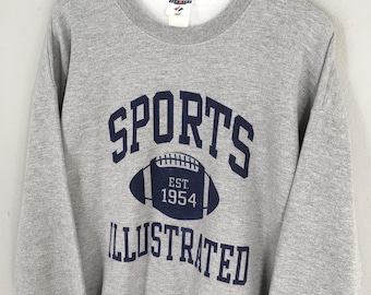 Vintage 90s Sports XXL Illustrated Gray Sweatshirt Xlarge Sport