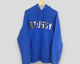トップス Rare 00s OLD STUSSY logo sweat shirt Vintage Stussy Big Logo Heavy Hoodie 00s Size XL | eBay