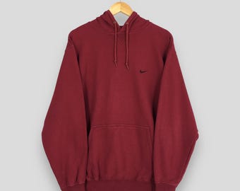 vintage maroon nike sweatshirt