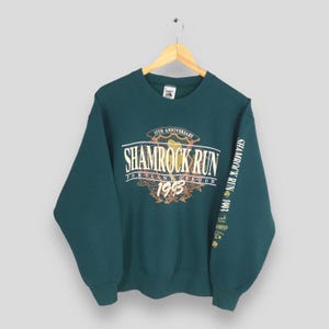 Vintage 90er Jahre Portland Sweatshirt Medium 1993 Shamrock Run Shamrock Run Shamrock Run Pullover