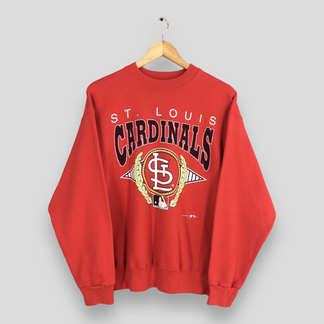 80's St. Louis Cardinals Distressed Raglan Sweathshirt by Pizazz main image 1