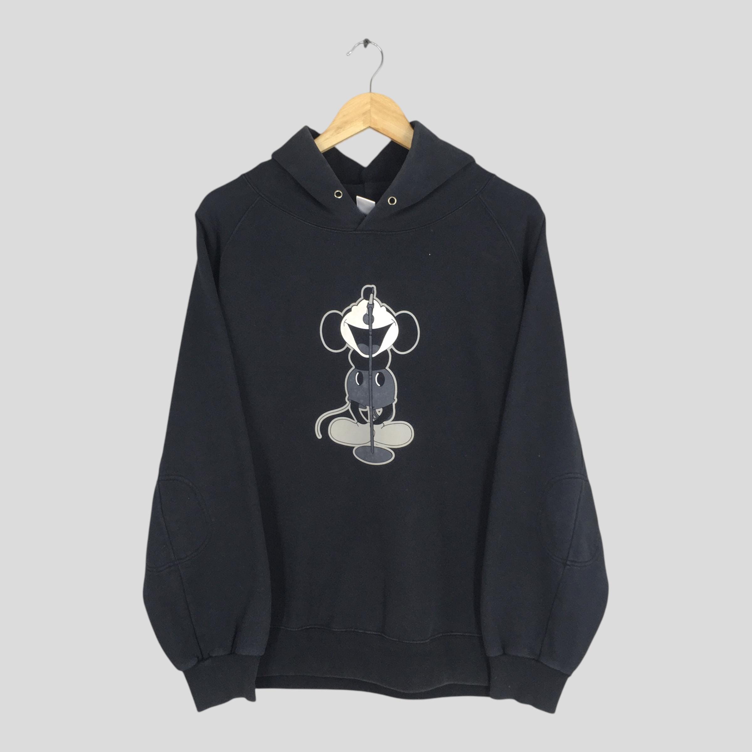 トップス NUMBER (N)INE Mickey print sweatshirt Vintage Number (n)ine Mickey Mouse Hoodie Sweatshirt Xlarge