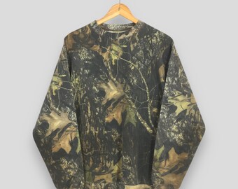 Vintage Jerzees Outdoors RealTree Camouflage T Shirt Mens 2XL