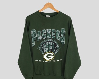 Vintage 90s Champion Reverse Weave Green Bay Packers Football NFL 