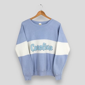 Vintage 90s North Carolina Tar Heels Sweatshirt Small UNC North Carolina NCAA Crewneck North Carolina Tar Heels Basketball Pullover Size S