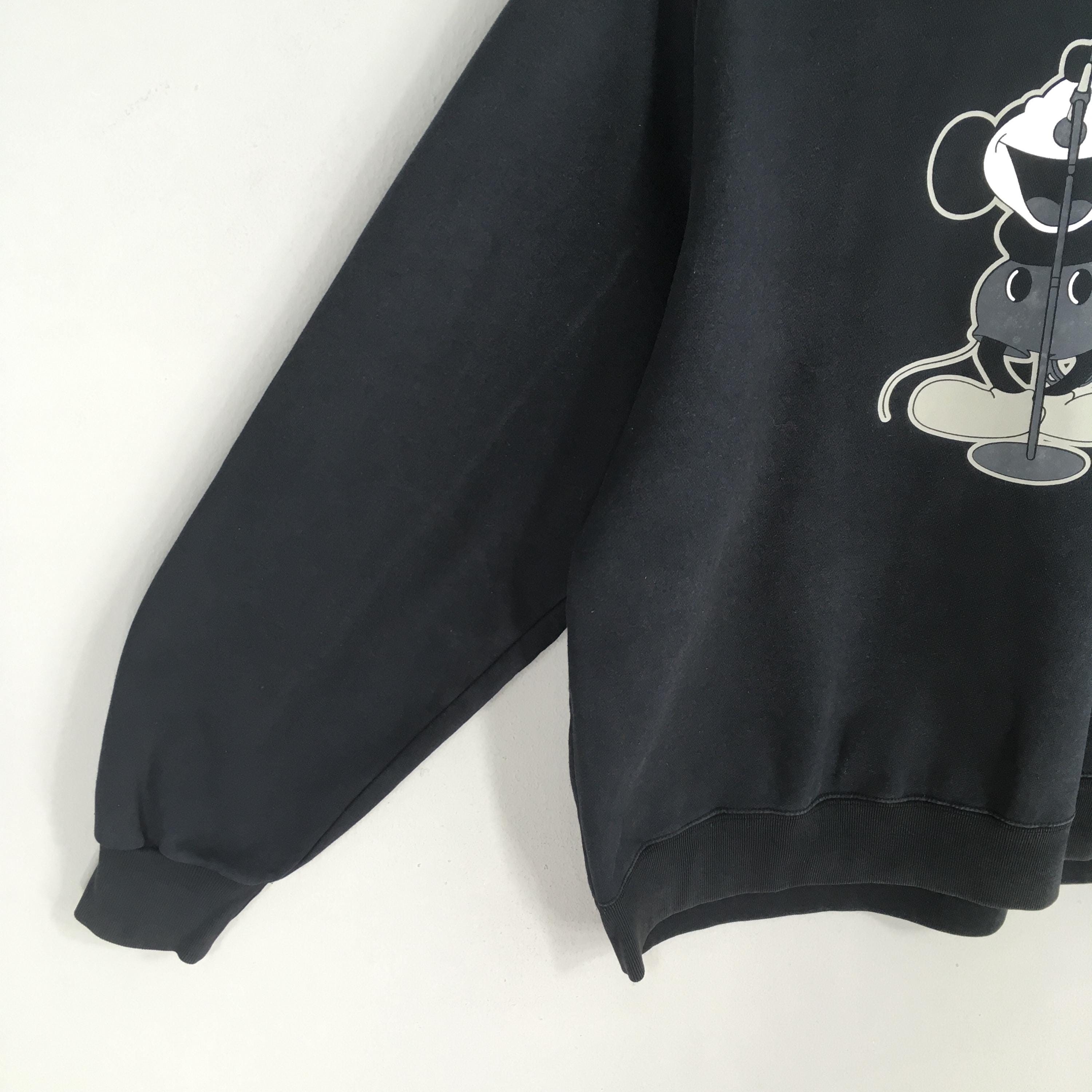 Vintage Number (n)ine Mickey Mouse Hoodie Sweatshirt Xlarge Number