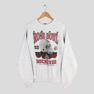 Vintage 90s Ohio State Buckeyes Sweatshirt XLarge Ohio State University Jumper Buckeyes Football 1997 Bowl Pullover OSU Buckeyes Sweater XL