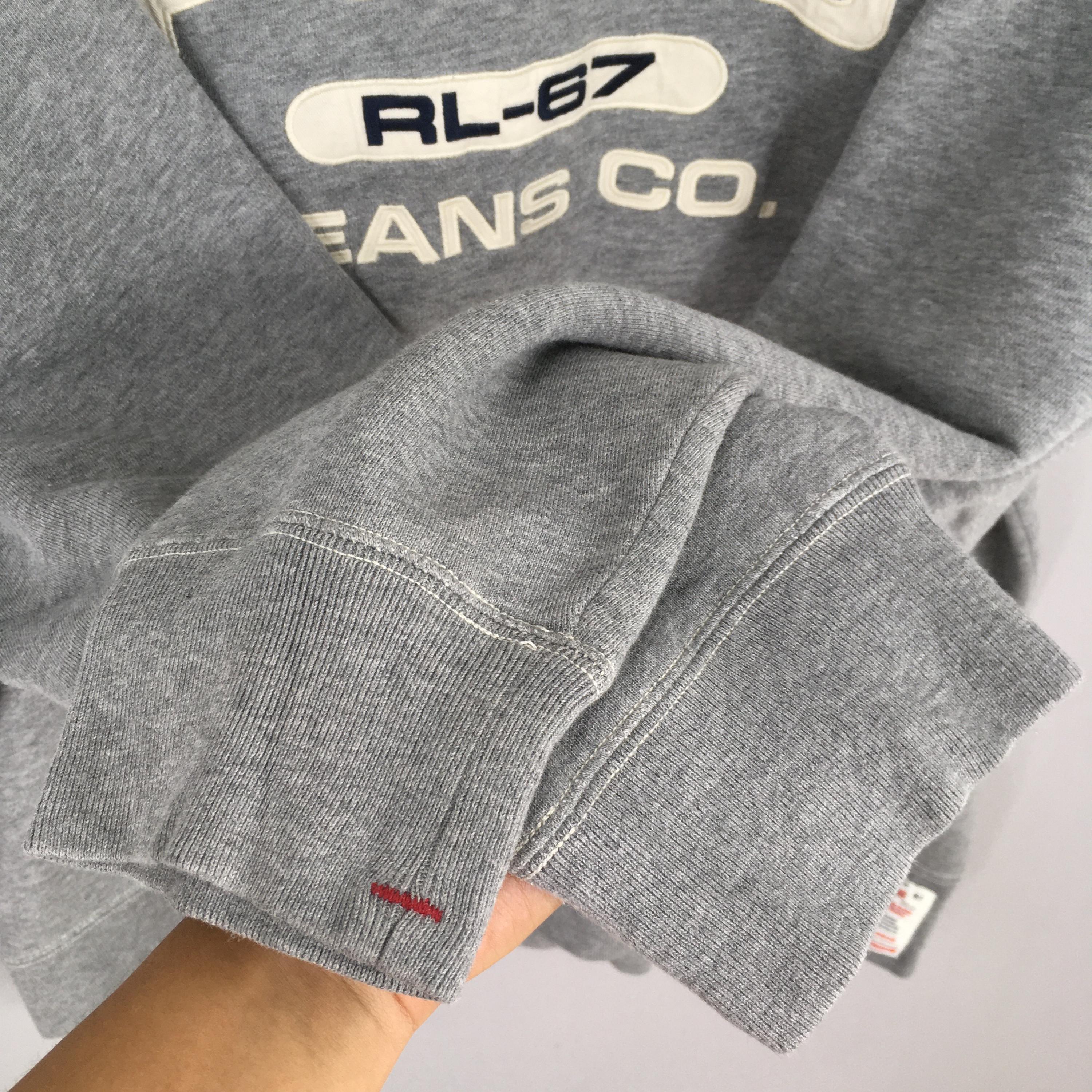 Vintage Polo Ralph Lauren Gray Sweatshirt Xxlarge Polo Polo