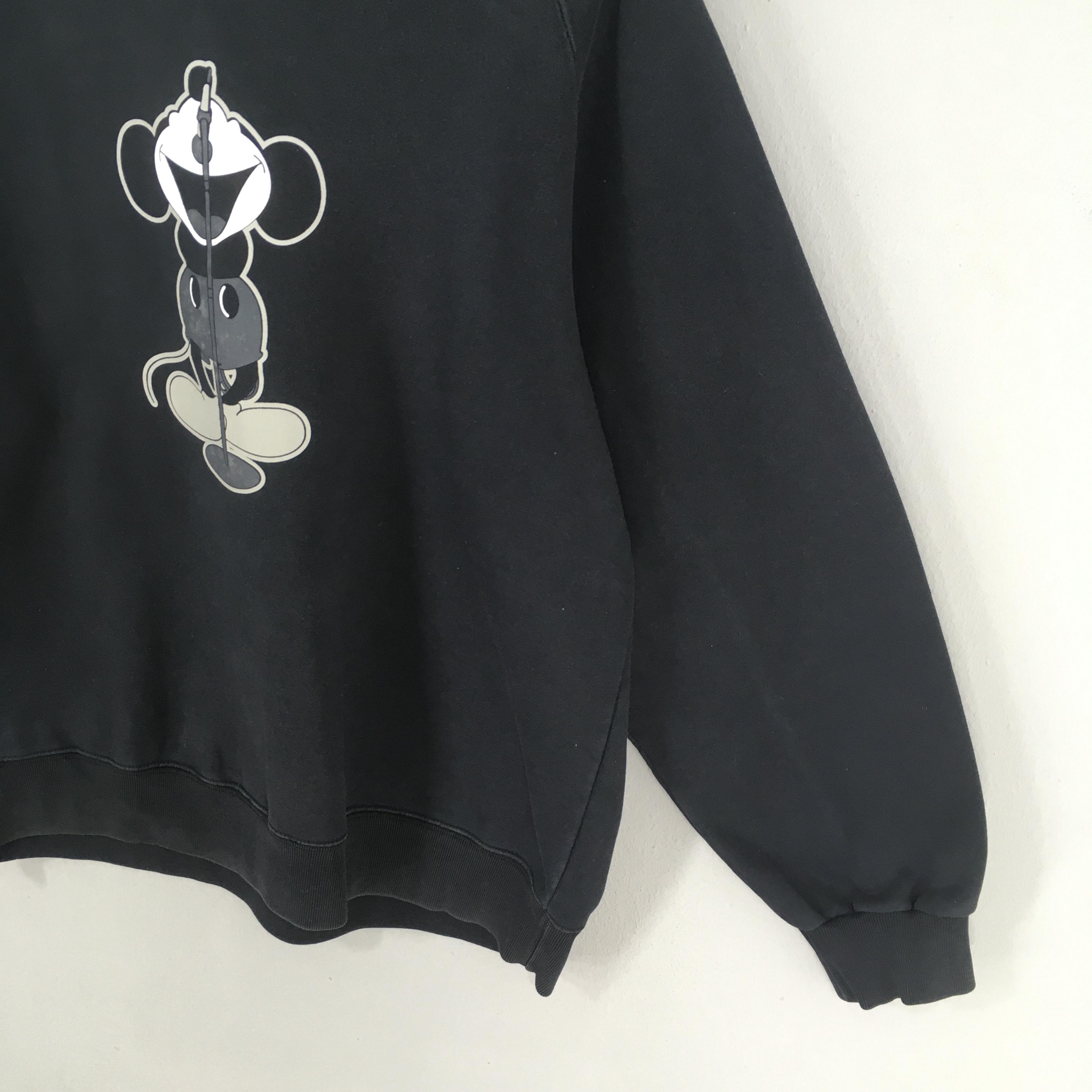 Vintage Number (n)ine Mickey Mouse Hoodie Sweatshirt Xlarge Number