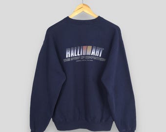 Vintage Ralliart Mitsubishi Motors Racing Sweatshirt Medium 90's Ralliart Japan JDM Car Crewneck Ralliart Sports Jumper Mugen Sweater Size M