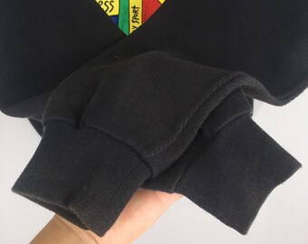 Vintage Jc De Castelbajac Sports Black Sweatshirt Medium
