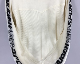 Vintage 90s Honda Mugen Sport Racing White Sweatshirt Medium Mugen Japan JDM Car Crewneck Mugen Sports Jumper Mugen Racing Sweater Size M