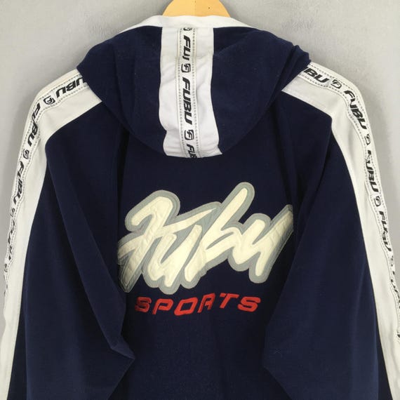 1990's FUBU カモフラ フルジップ フード ジャケット 90's Bootleg “FUBU” NYLON JACKET ブートレグ フブ ナイロン