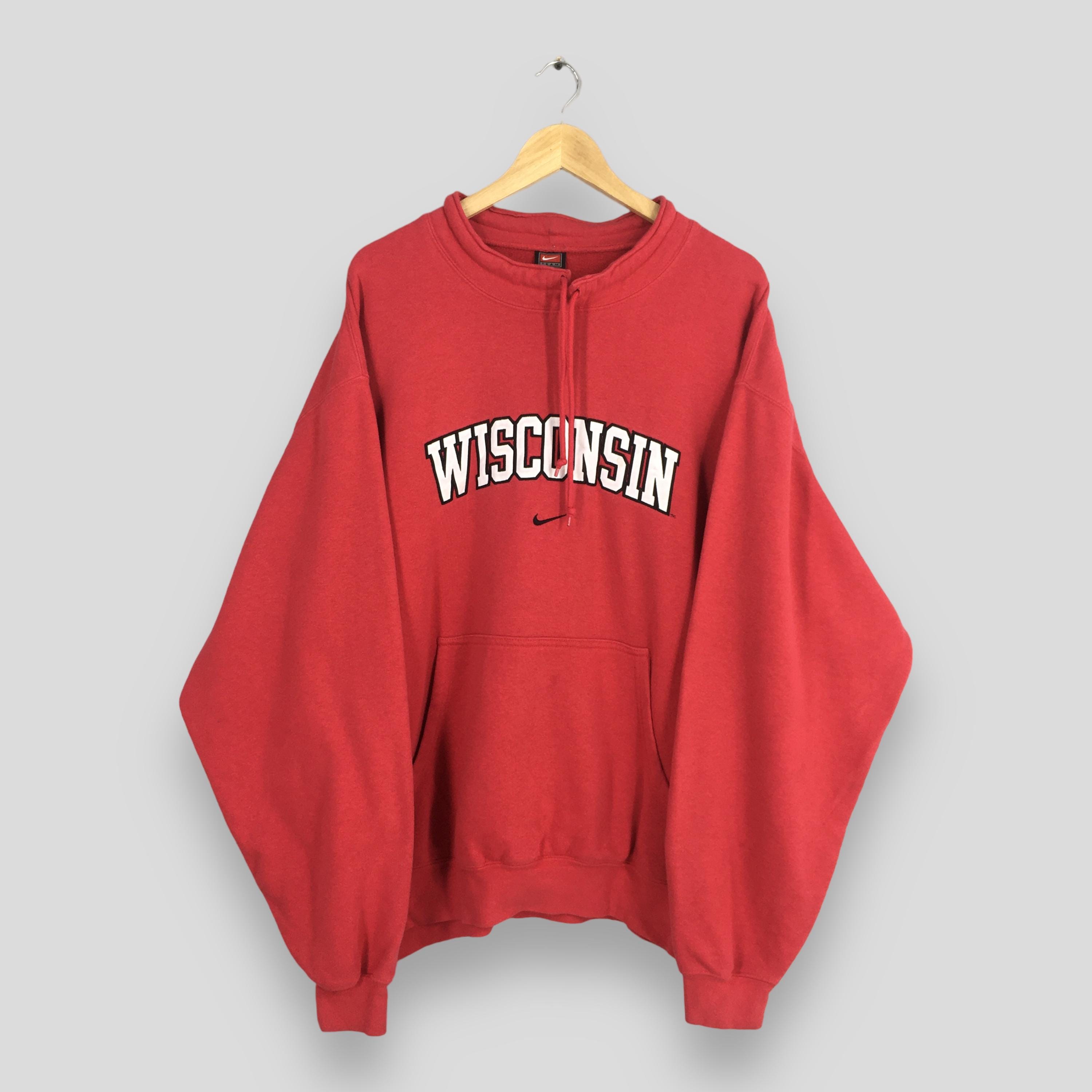 nike wisconsin badgers sweatshirt