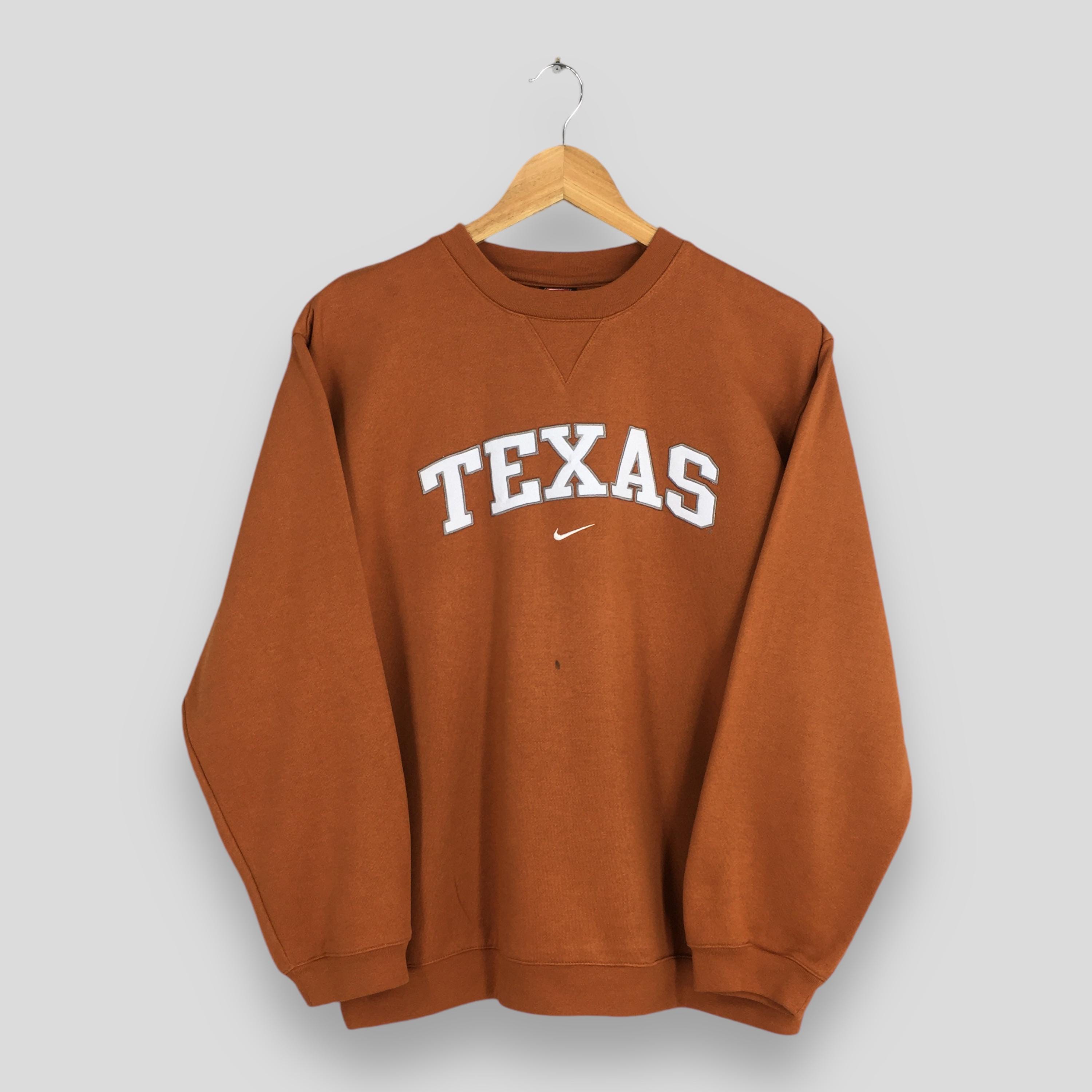 Vintage 90s Texas Longhorns NCAA Sweatshirt Large Nike Texas