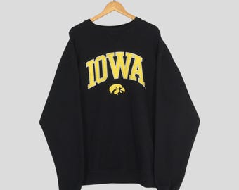 Vintage Champion Iowa Hawkeyes NCAA Sweatshirt Small Iowa Hawkeyes