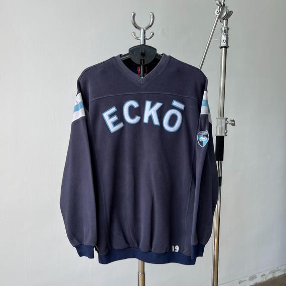Vintage Ecko Function Blue Sweatshirt XLarge Ecko… - image 1