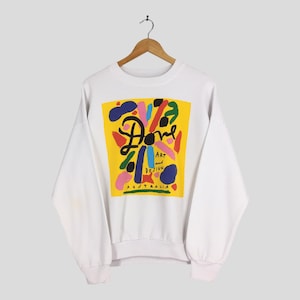 Vintage 90s Ken Done Australia Sweatshirt Medium Ken Done Pop Art and Design Pullover Ken Done Artwork Graphics Jumper Down Under Sweater M