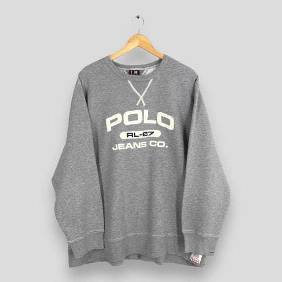 xs グレー ラルフローレン スウェット Vintage Polo Ralph Lauren Gray Sweatshirt Xxlarge Polo Polo