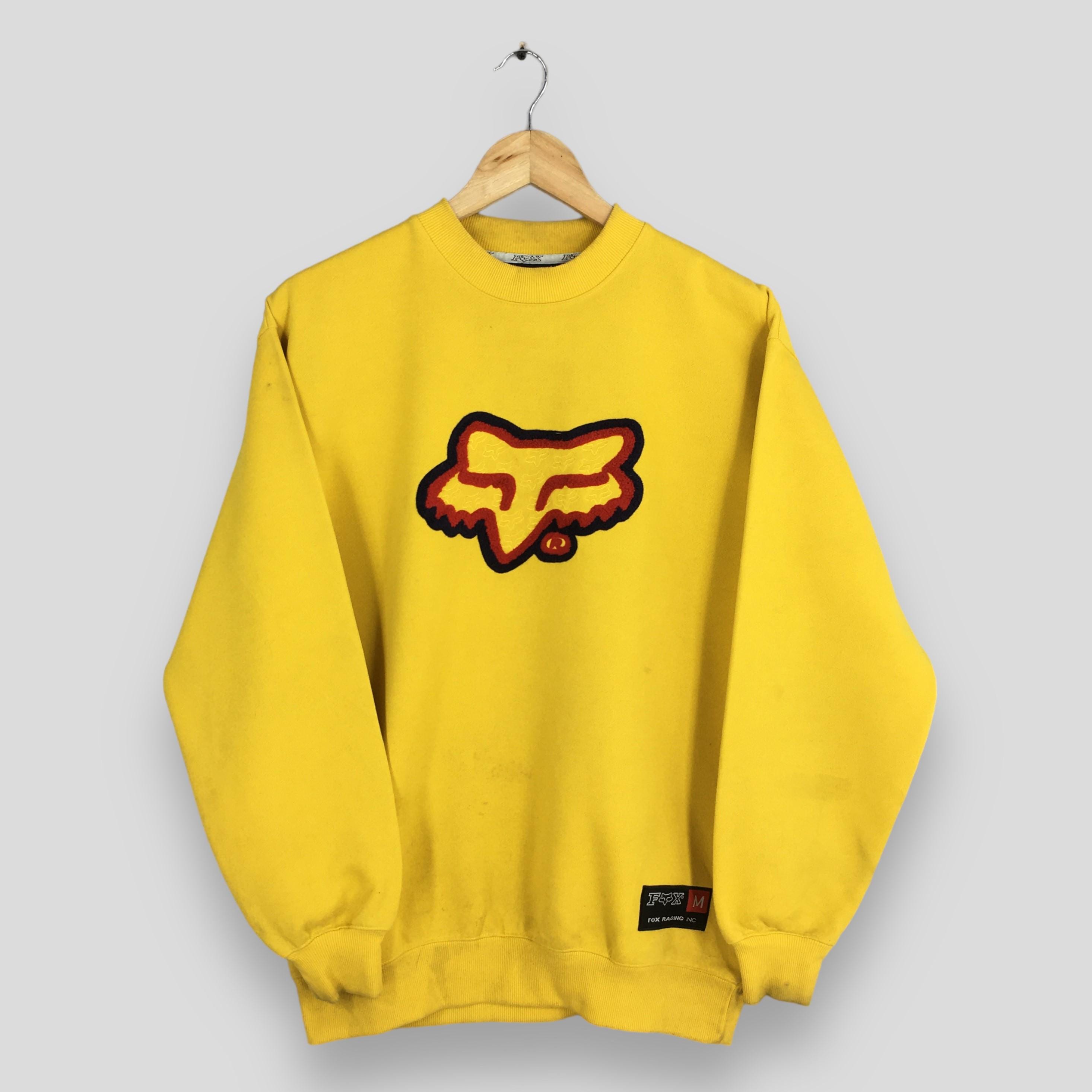 Vintage Fox Racing Team Sweatshirt Medium Fox Racing
