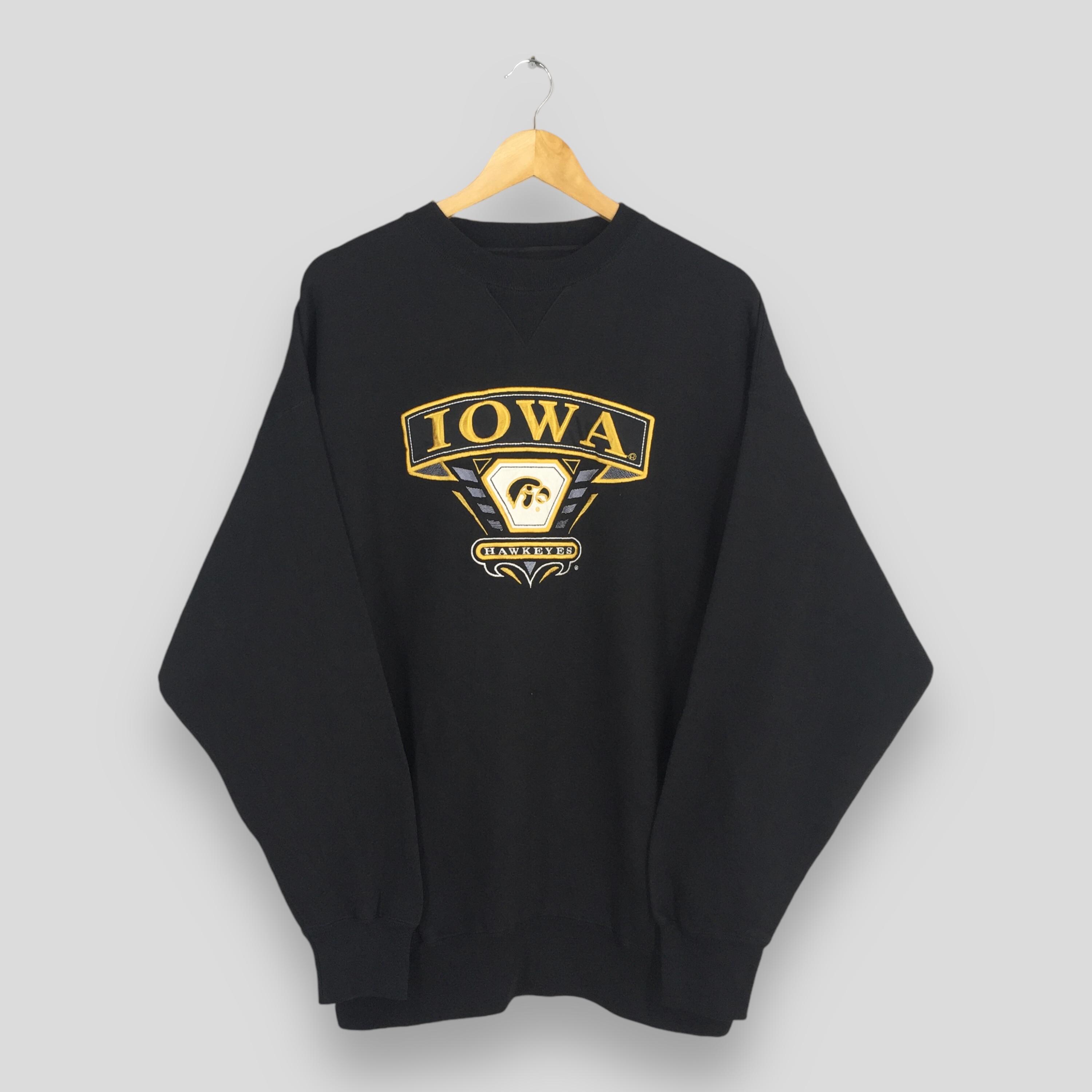 Vintage Iowa Hawkeyes Sweatshirt Xlarge Iowa Hawkeyes Embroidered