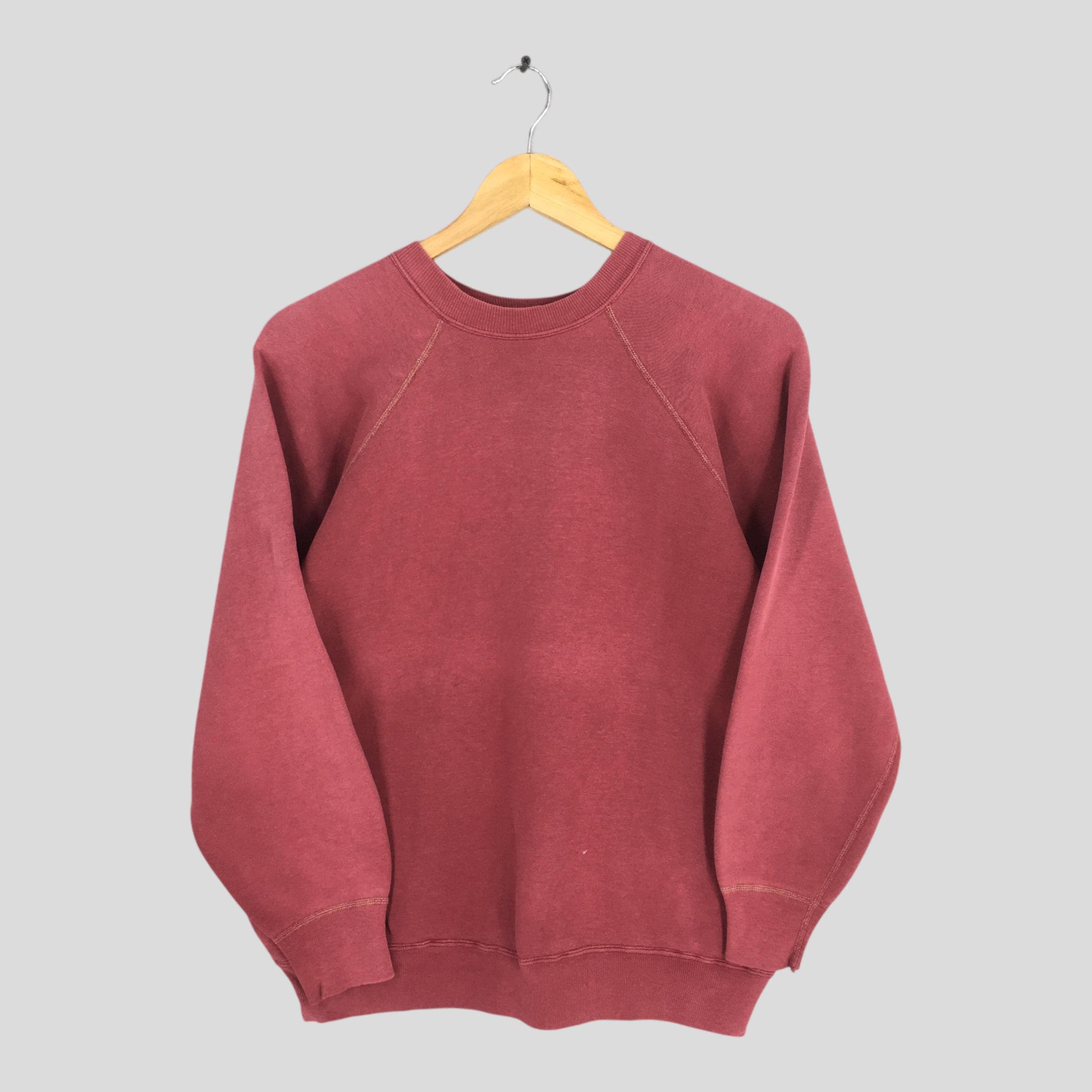60s~70s raglan pink sweat