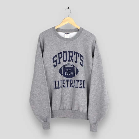Vintage 90s Sports XXL Illustrated Gray Sweatshirt Xlarge Sport
