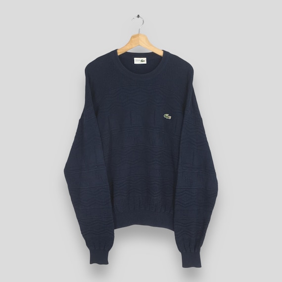 Vintage 90er Jahre Chemise Lacoste Blau Sweatshirts La Chemise