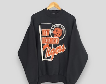 Vintage New Richmond Tigers High School Sweater Jumper XLarge Richmond Tigers Sweatshirt Ncaa Tigers Basketball Wisconsin Crewneck Size XL