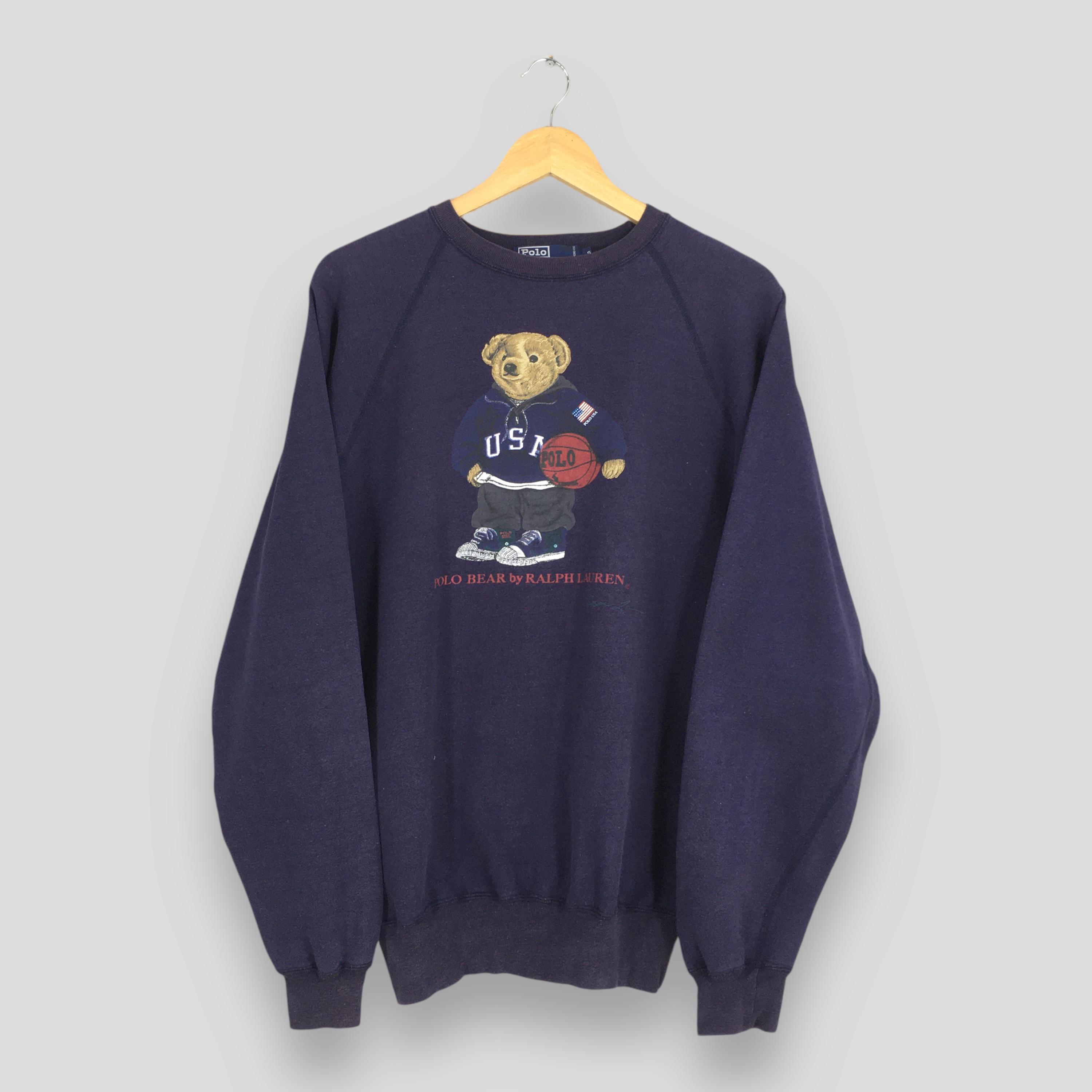 トップス vintage POLORALPHLAUREN PoloBear 90's vintage polo bear ralph lauren sweater bear long sleeve t