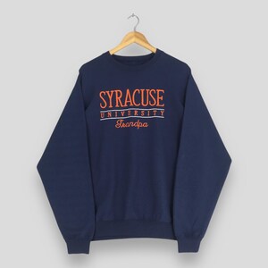 Sweat-shirt Impressio Homme - Bleu Marine, Taille L, Imprimé Graphique Collège, Occasion Très Bon état