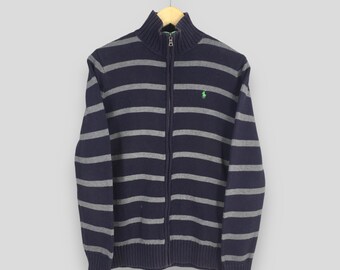 Vintage 90s Polo Ralph Lauren Lambswool Cardigan Large Ralph