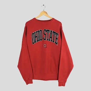 Vintage Ohio State Buckeyes Sweatshirt 2XLarge Ohio State University Jumper Buckeyes Football Pullover OSU Buckeye Sweater Ohio Pullover XXL