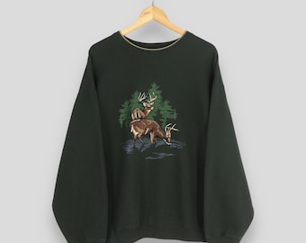 ヴィンテージ Hai Sporting Gear ブラック スウェットシャツ