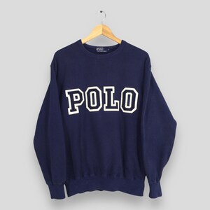 Vintage 90's Polo Sport Ralph Lauren Sweater Large Polo Spell Out