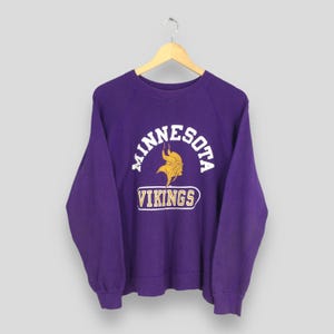 vintage des années 1980 Minnesota Vikings NFL sweat moyen football Super Bowl Vikings pull Minnesota Vikings pull Vikings ras du cou taille M