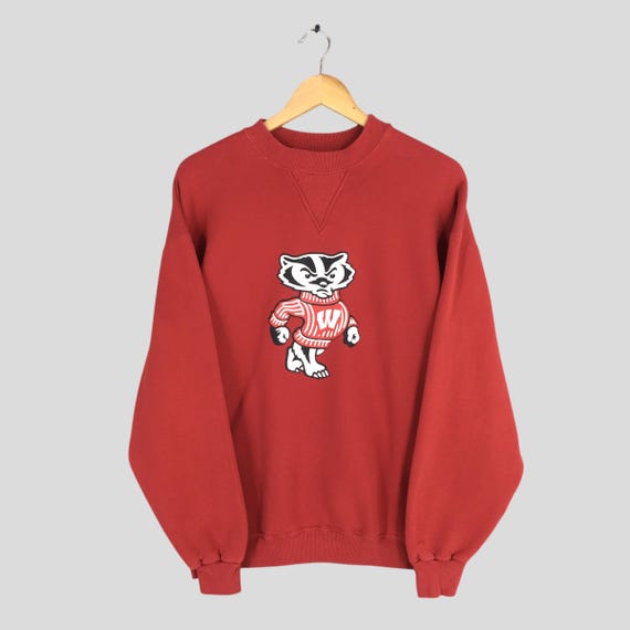 Vintage Wisconsin Badgers NCAA Sweatshirt Medium University