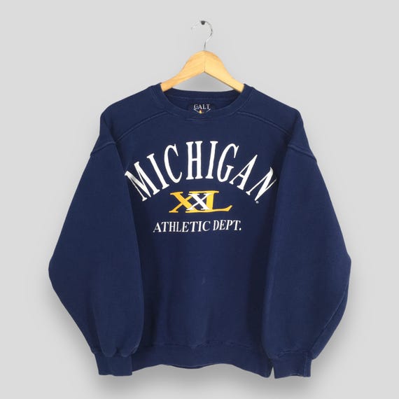 Vintage 90s Michigan Wolverines Sweatshirt Small University