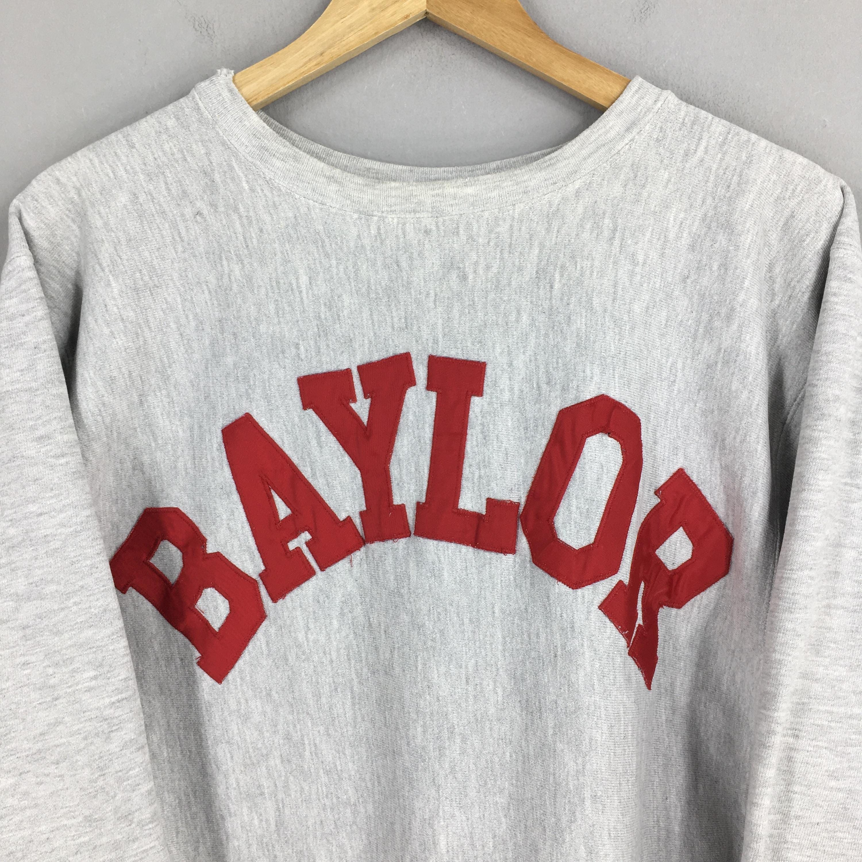 Vintage 80's Champion Reverse Weave Baylor University Sweatshirt