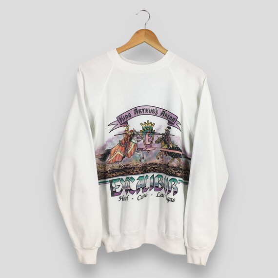 Vintage 1990s Excalibur Las Vegas Hotel Casino Sweatshirt Large