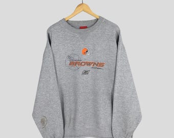 Vintage 00's Cleveland Browns NFL Football Reebok Custom Crop #80