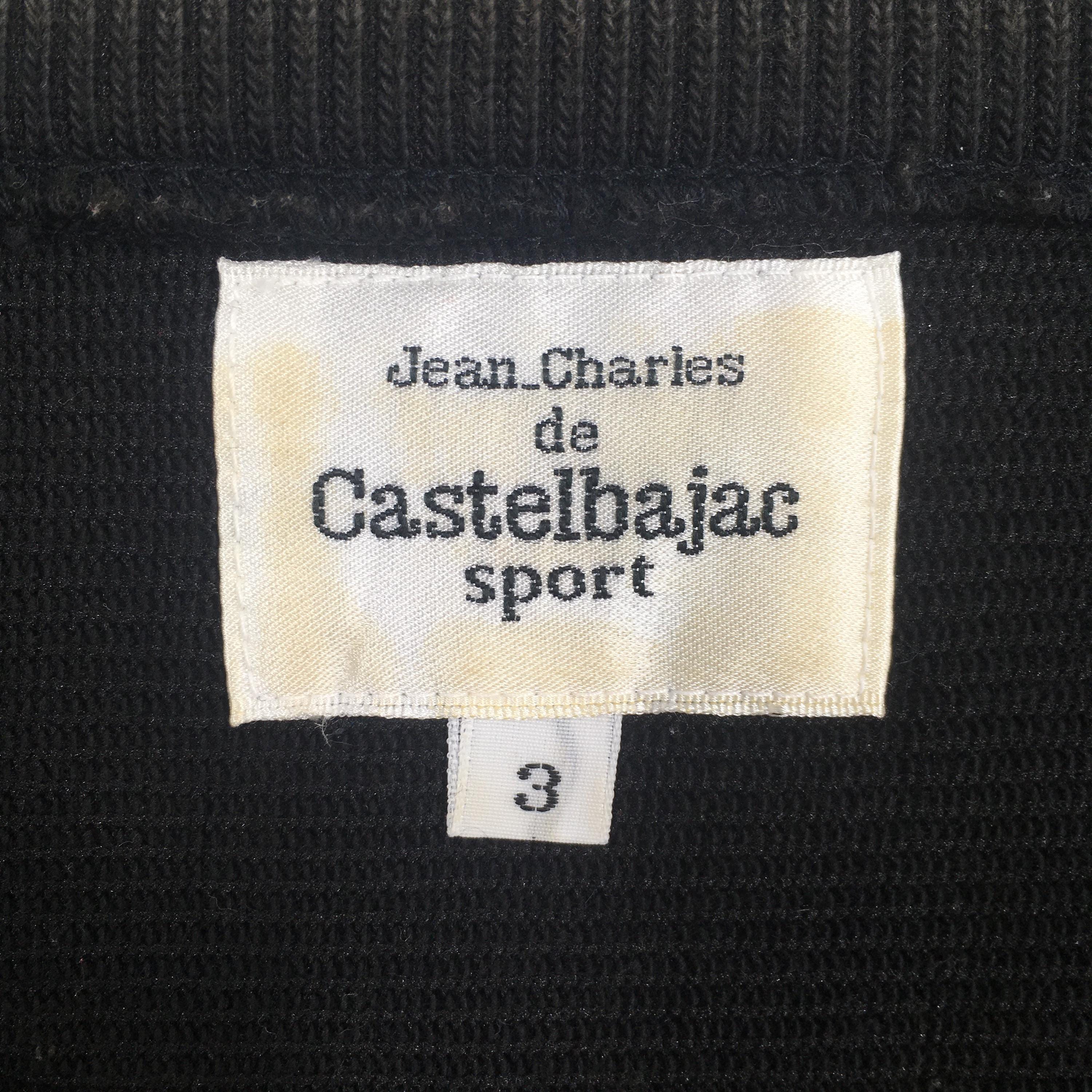 Vintage Jc De Castelbajac Sports Black Sweatshirt Medium