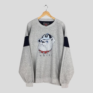 Vintage Georgia Bulldogs NCAA Sweatshirt 3XLarge University Of Georgia Jumper Georgia Bulldogs Football Pullover Georgia Sweater Size 3XL