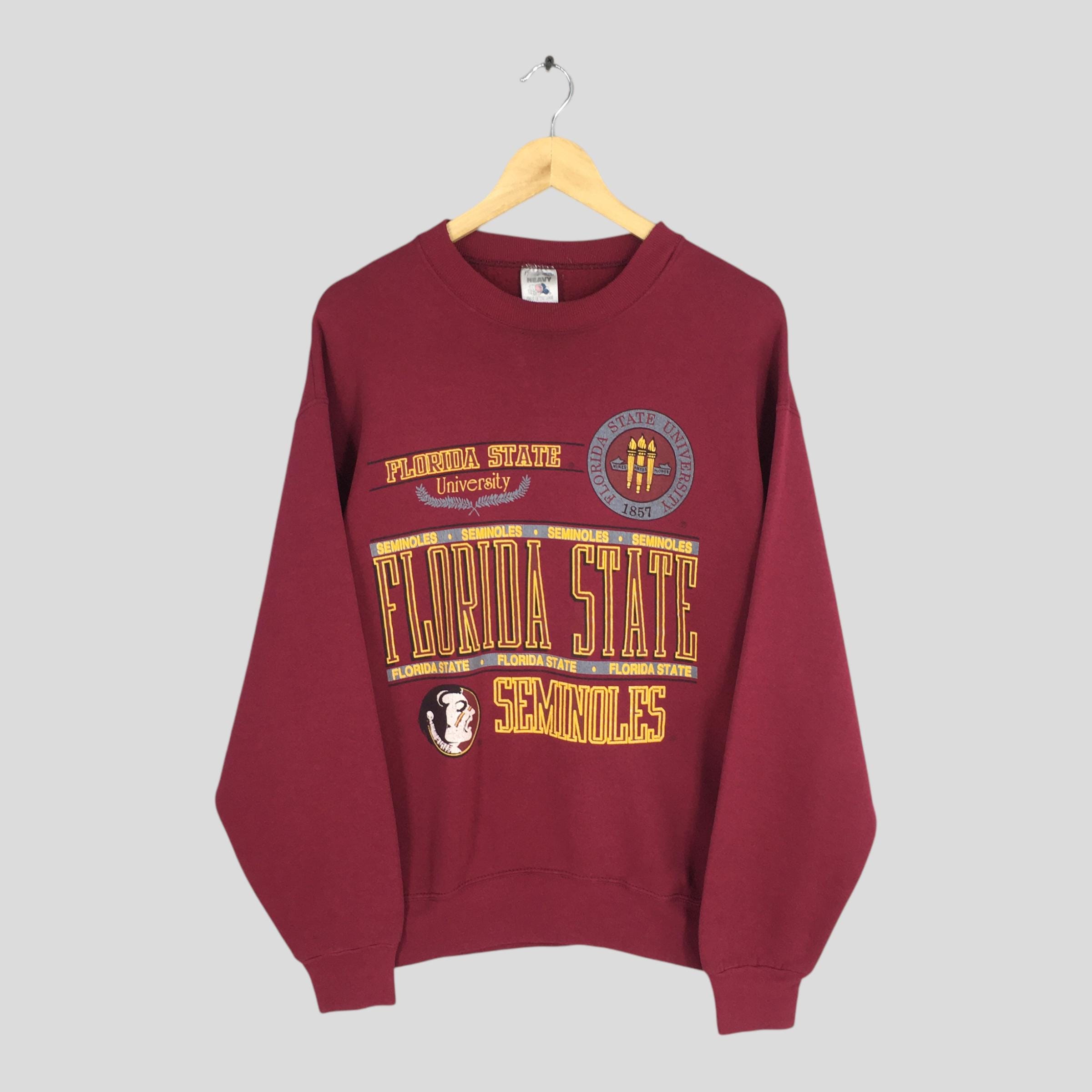 フロリダ州立大学 Tシャツ レッド ヴィンテージ 90年代 フロリダ州立セミノールズ NCAA スウェットシャツ