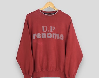 RENOMA Paris Crewneck Sweatshirt Medium Vintage 1990s Renoma Sport