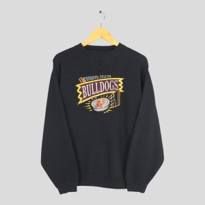 Vintage Minnesota Duluth Bulldogs NCAA Sweatshirt Medium Minnesota Duluth Bulldogs Embroidered Pullover UMD Minnesota University Sweater M