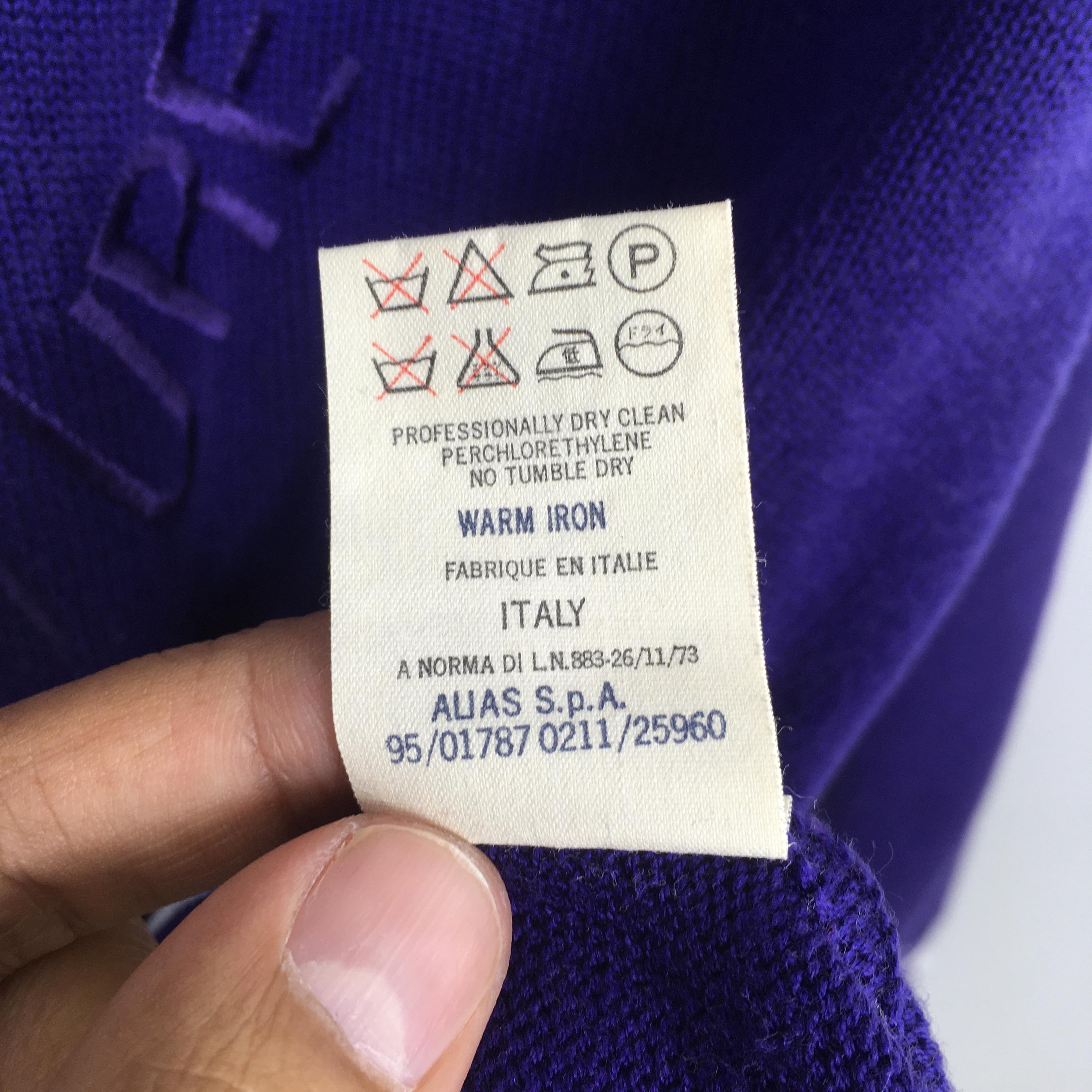 ✅90s vintage GIANNI VERSACE メデューサ ニット 紺白 Vintage 90s Versace Jeans Couture Sweatshirt Large Versace