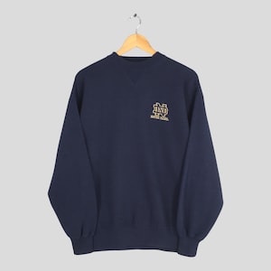 Vintage Notre Dame Fighting Irish Sweatshirt Large University Of Notre Dame Pullover Notre Dame Jumper ND Notre Dame Irish Sweater Size L
