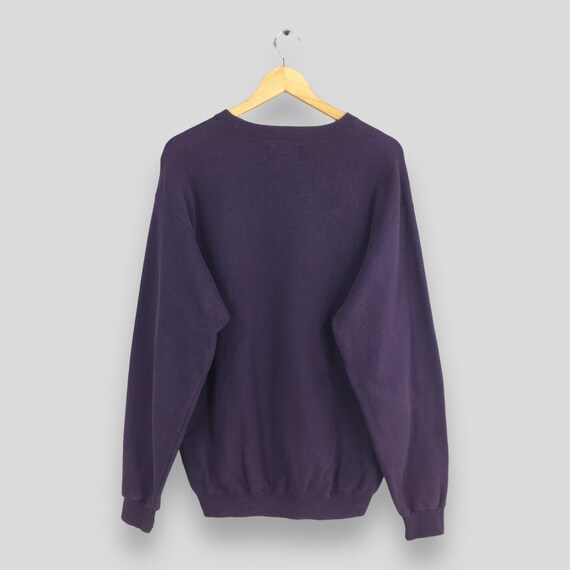 Vintage Kenzo Jeans Purple Sweatshirt Large Kenzo Jeans
