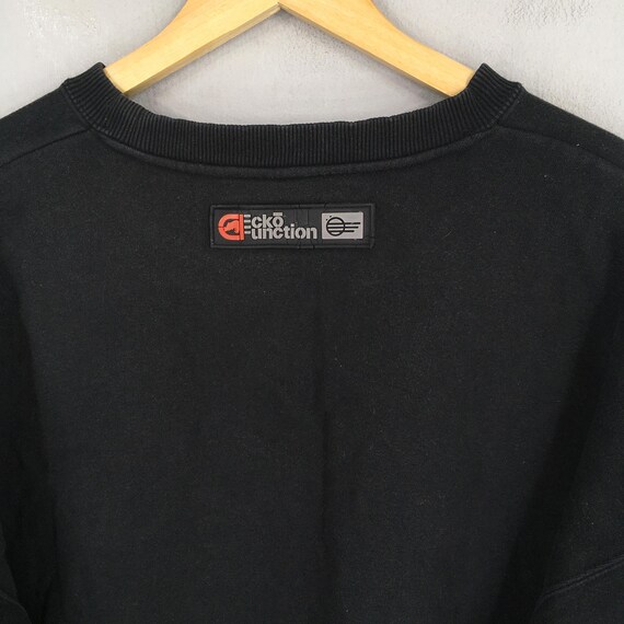 Vintage Ecko Function Black Sweatshirt XLarge Eck… - image 8